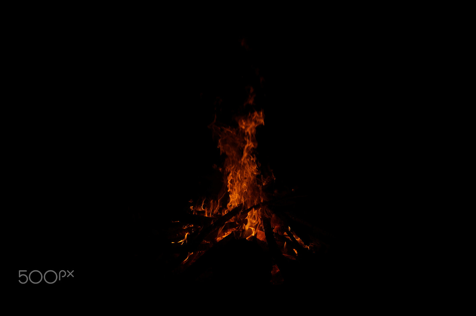 Sony E 18-50mm F4-5.6 sample photo. Camp fire stack photography