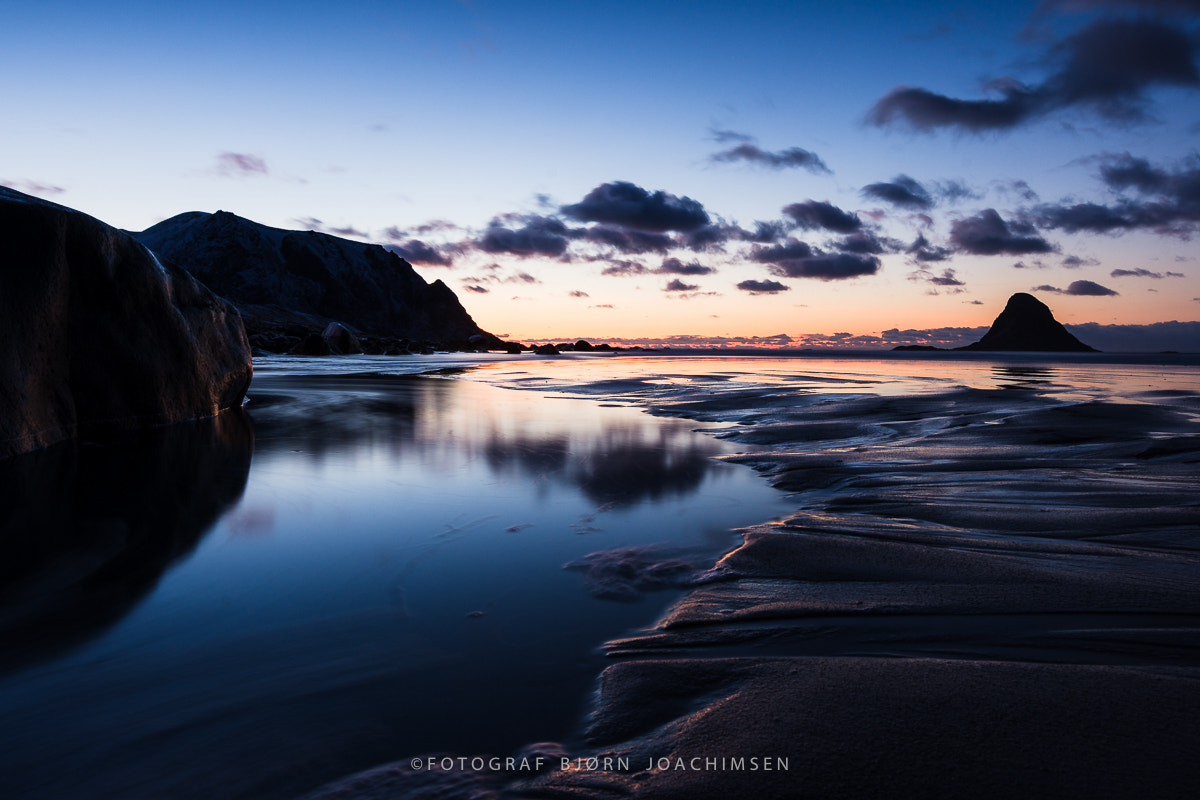 Nikon AF-S Nikkor 16-35mm F4G ED VR sample photo. Bleik, vesterålen photography