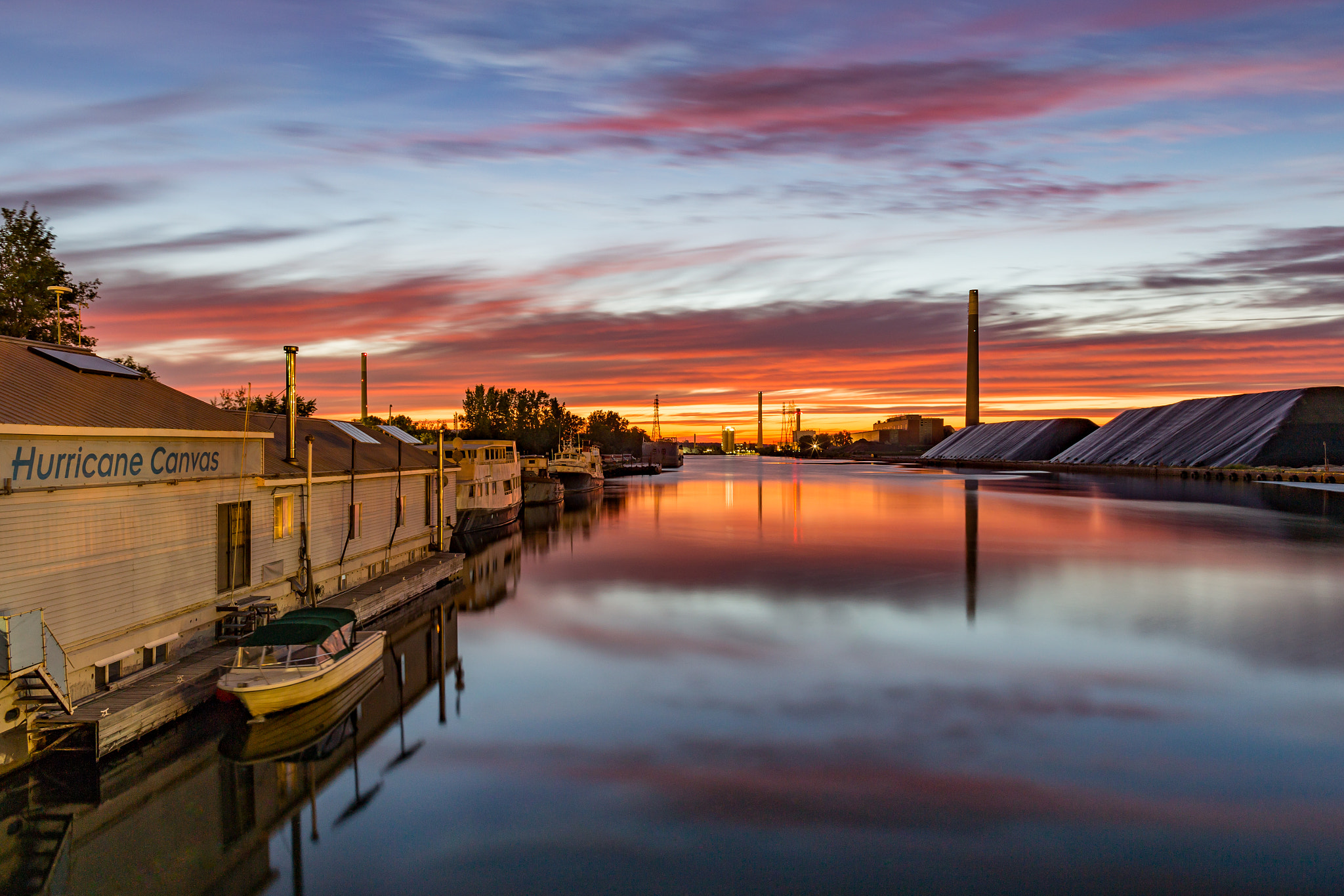 Canon EOS 6D + Canon EF 24mm f/1.4L sample photo. The fire channel photography