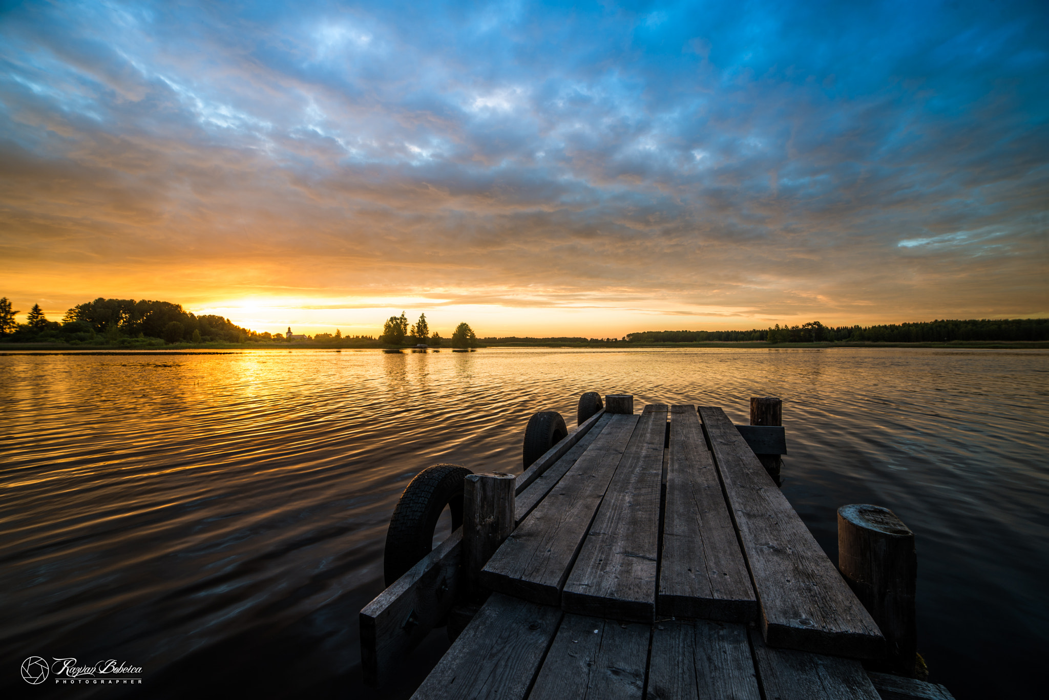 Samyang 14mm F2.8 ED AS IF UMC sample photo. Sunset on the lake svezia 2016 photography