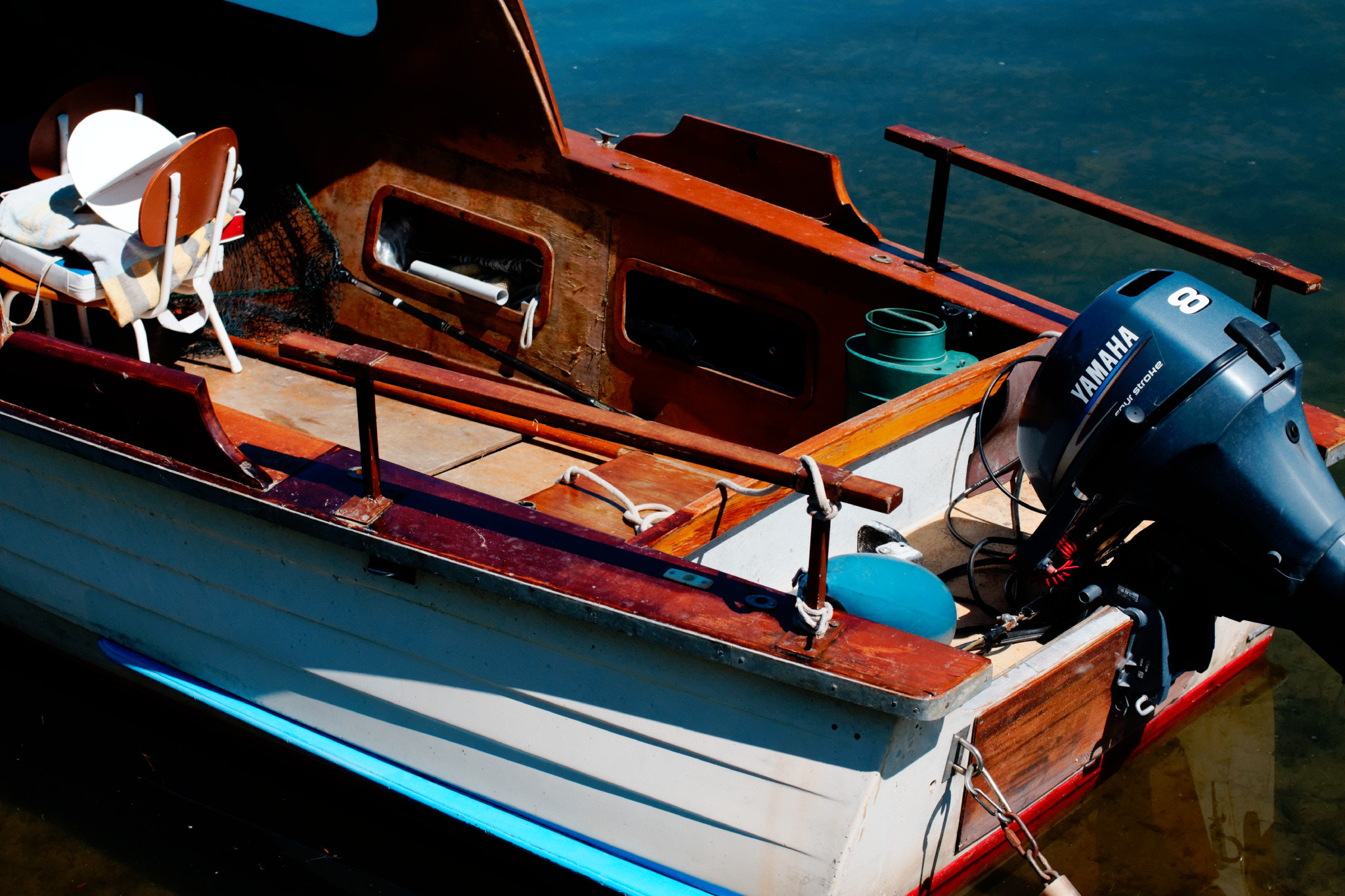 AF Zoom-Nikkor 28-85mm f/3.5-4.5 sample photo. Fishing boat photography