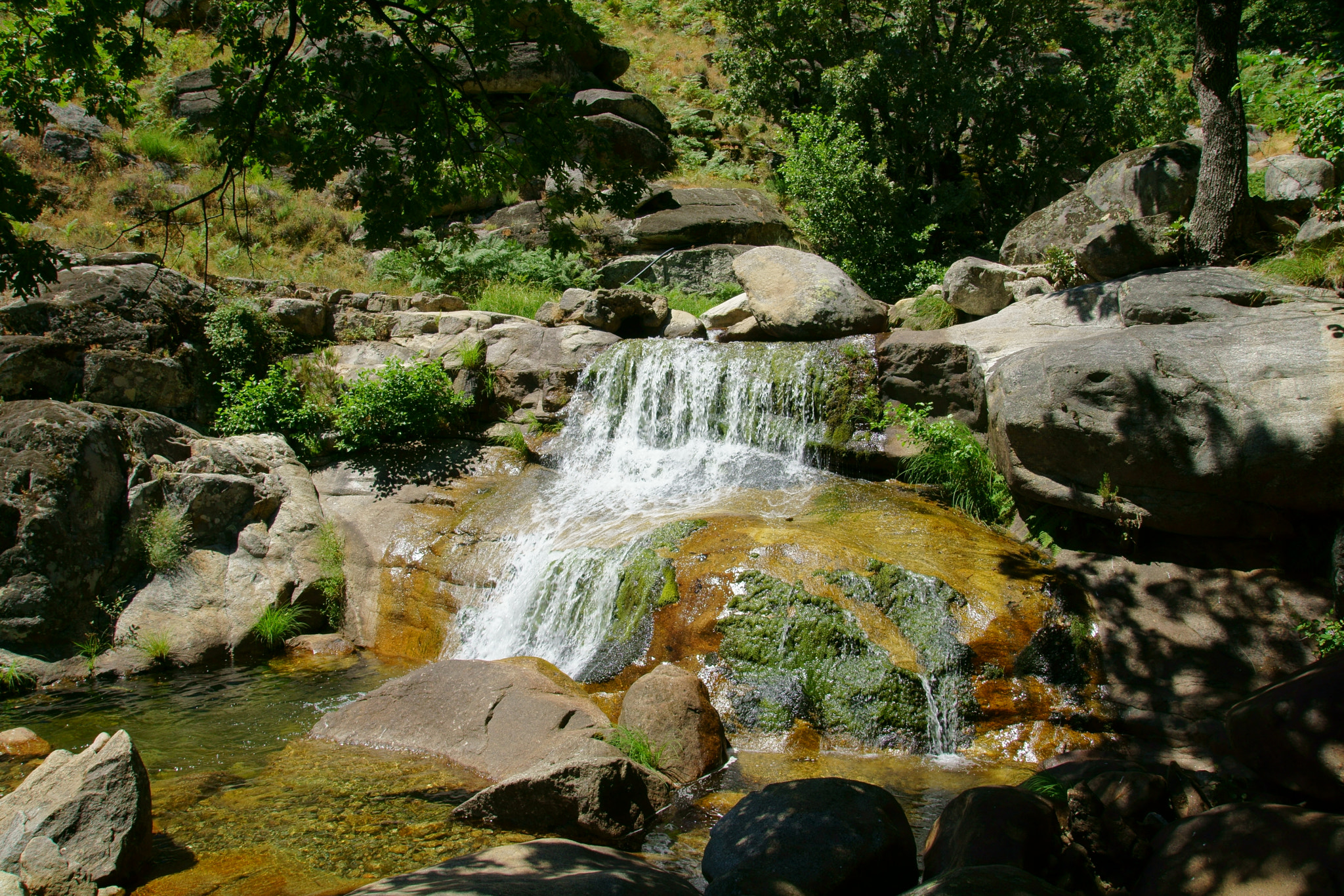 Sony DT 16-105mm F3.5-5.6 sample photo. Waterfall photography