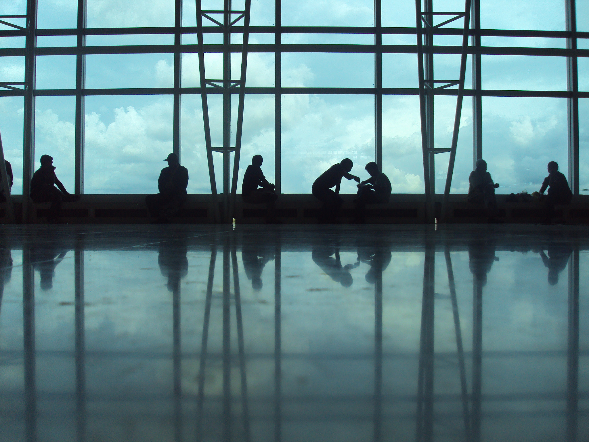 Sony DSC-S950 sample photo. Silhouette  photography