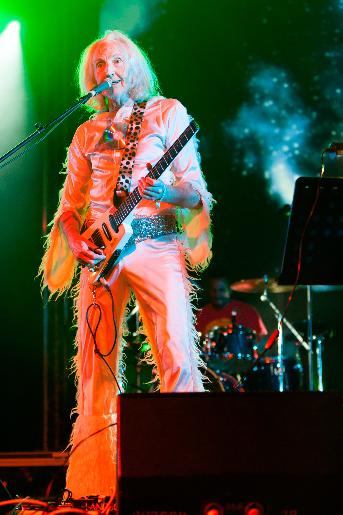 Canon EOS-1D Mark II sample photo. Daevid allen, gong photography
