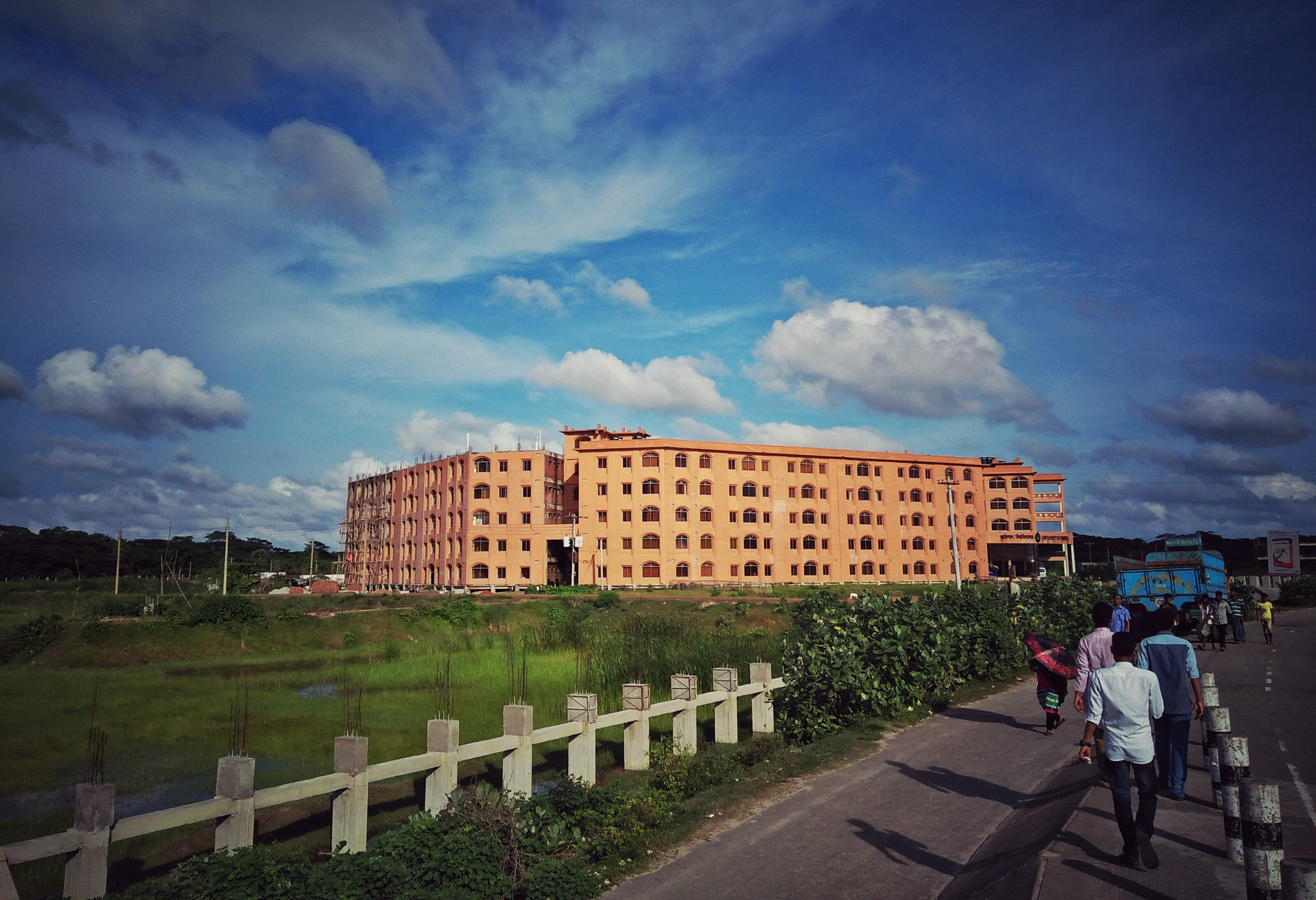 OPPO A51w sample photo. Barisal university  photography