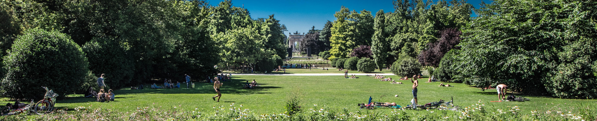 Sigma 8-16mm F4.5-5.6 DC HSM sample photo. Parco sempione - arco della pace photography