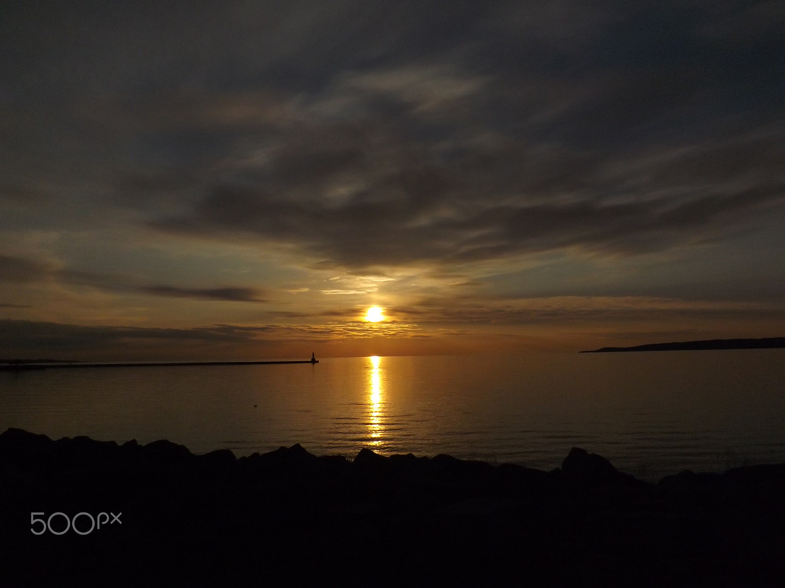Fujifilm FinePix S4250/Walmart sample photo. Petoskey, michigan sunset photography