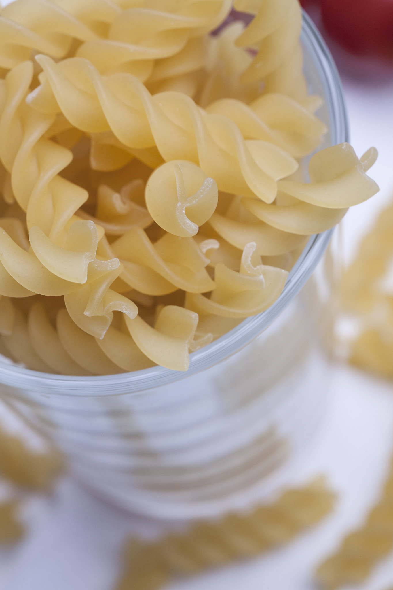 Canon EOS 5D + Tamron SP AF 90mm F2.8 Di Macro sample photo. Pasta for cooking in the glass photography