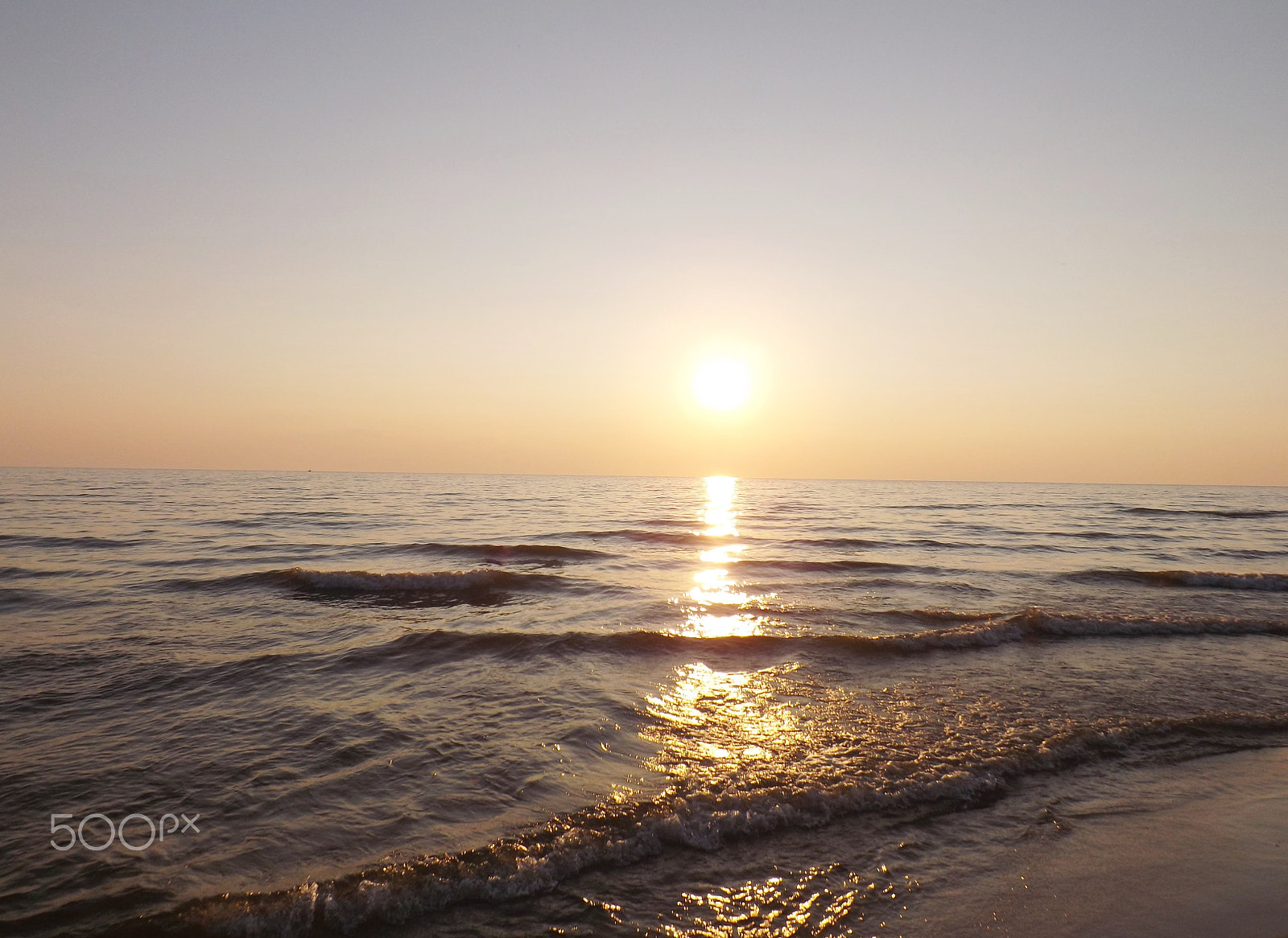 Fujifilm FinePix S4250/Walmart sample photo. Sunset at mears, michigan photography