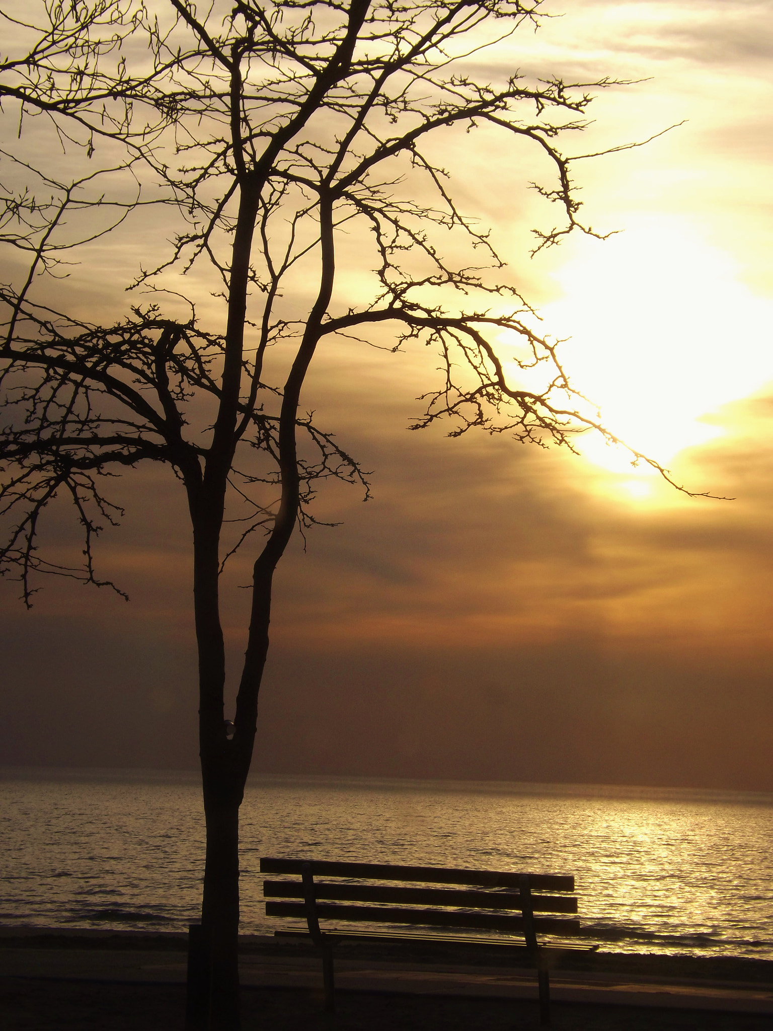 Fujifilm FinePix S4250/Walmart sample photo. Pentwater sunset photography