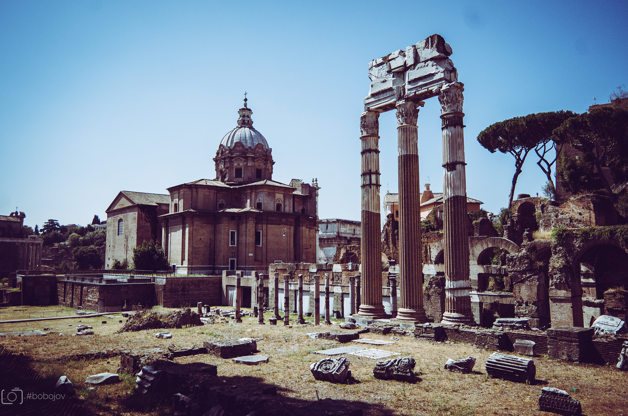 Vario-Elmar T 1:3.5-5.6 / 18-56 ASPH. sample photo. Roman forum photography