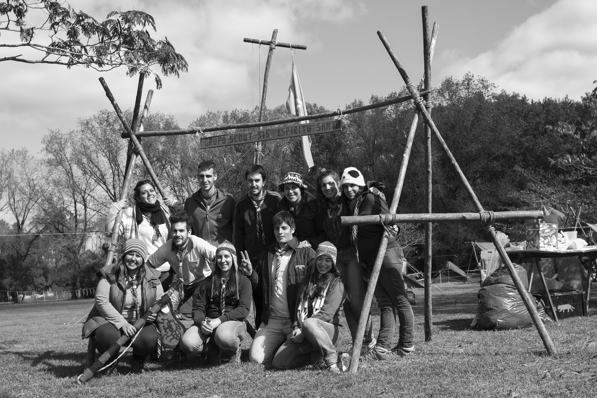 Canon EF 28mm F1.8 USM sample photo. Grupo scout espíritu santo photography