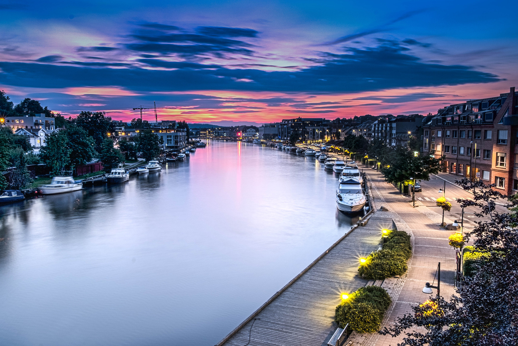 Fujifilm XC 16-50mm F3.5-5.6 OIS sample photo. Sunset fredrikstad photography