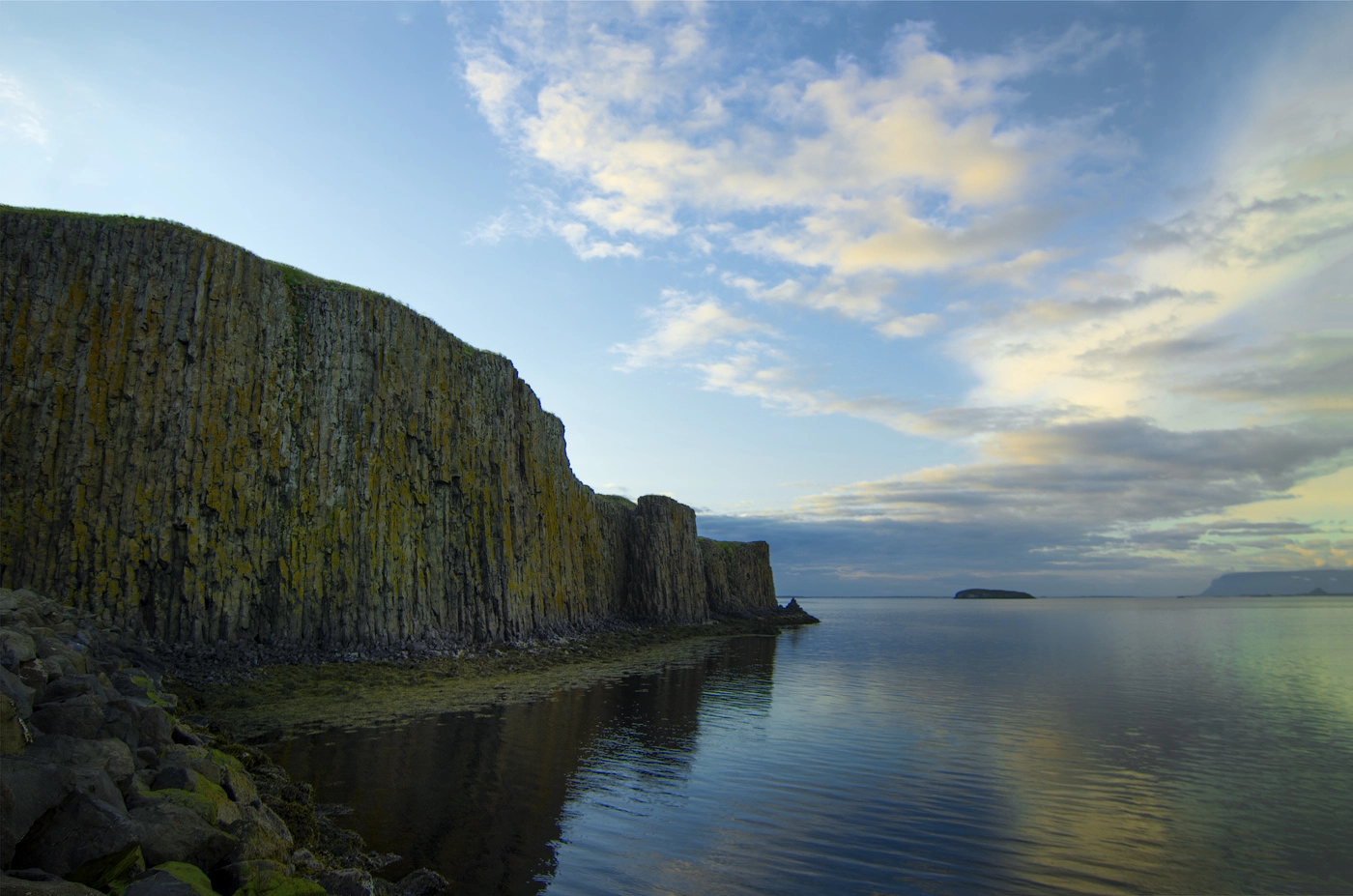 Pentax K-5 sample photo. Sunset in stykkishólmur photography