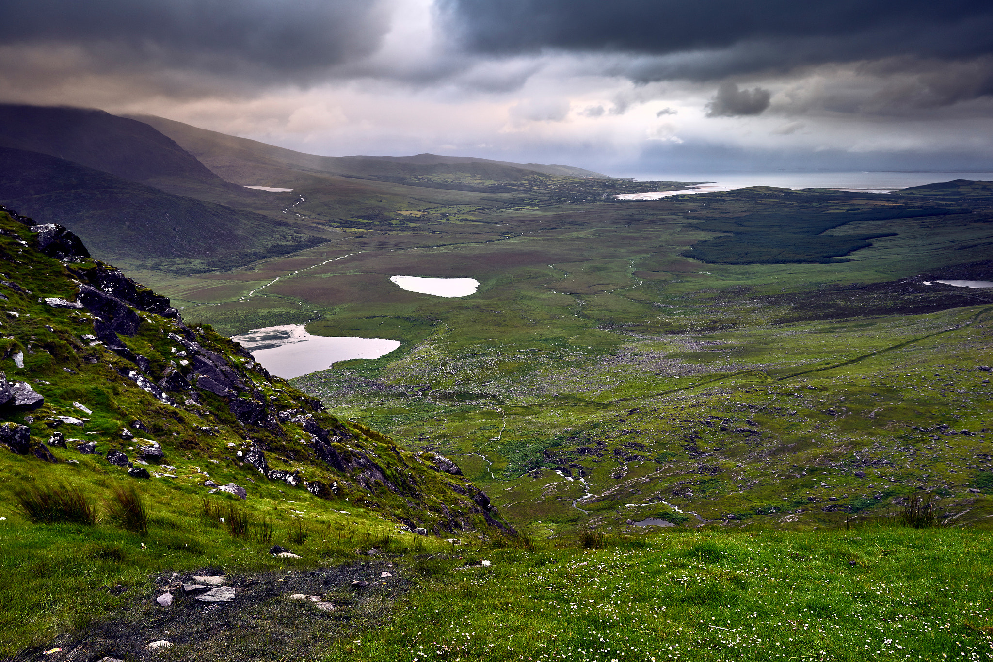 Phase One IQ3 80MP sample photo. Connor pass ireland photography