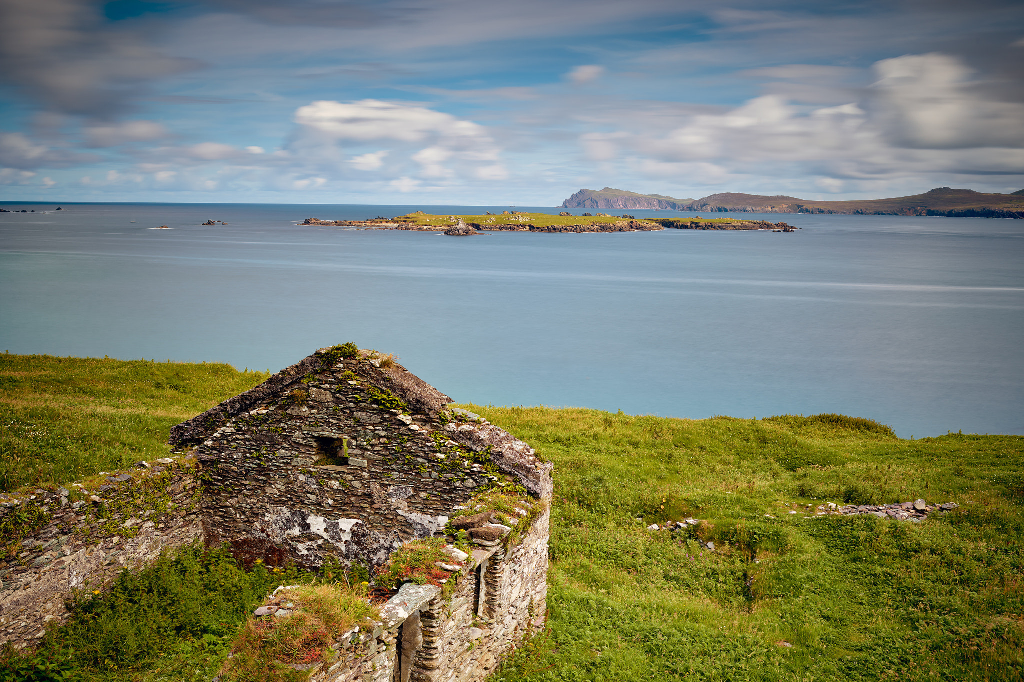 Schneider LS 55mm f/2.8 sample photo. Great blasket island ireland photography