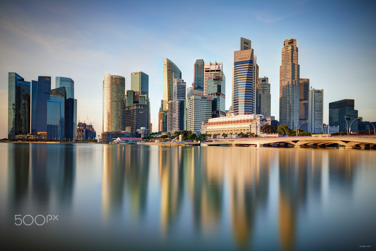 Canon TS-E 24mm F3.5L II Tilt-Shift sample photo. Marina bay photography