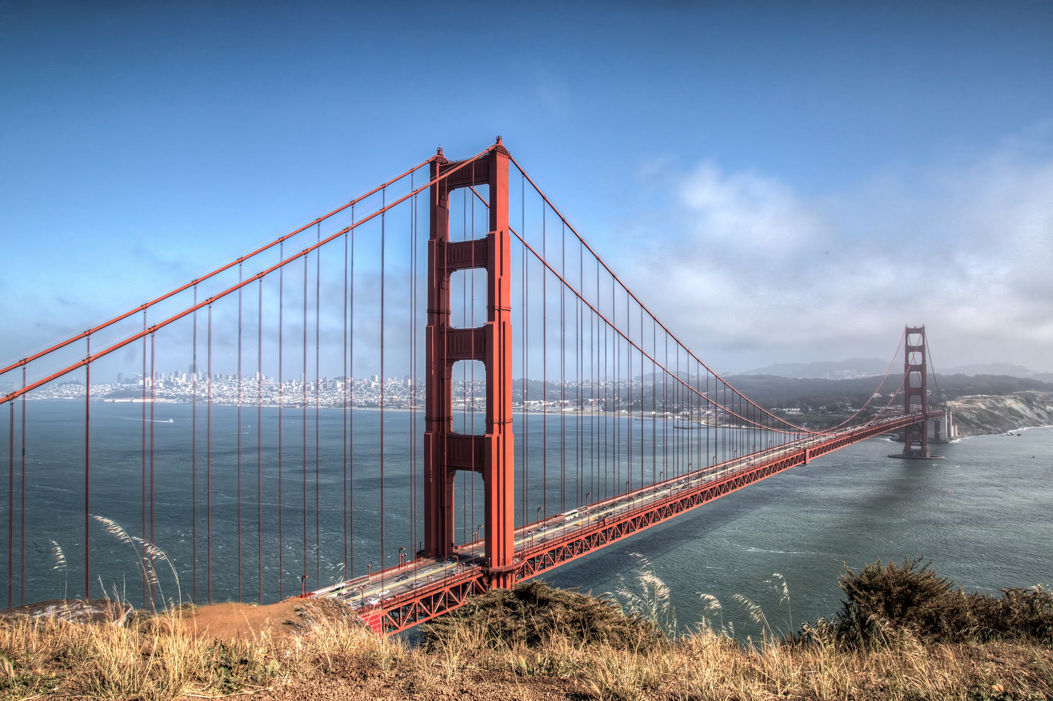 Tamron SP AF 17-50mm F2.8 XR Di II LD Aspherical (IF) sample photo. Golden gate bridge photography