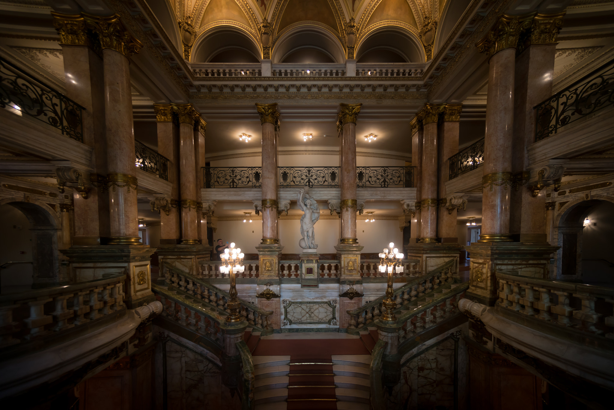 Sony a7R + Sony E 10-18mm F4 OSS sample photo. Municipal theatre of rio de janeiro  photography