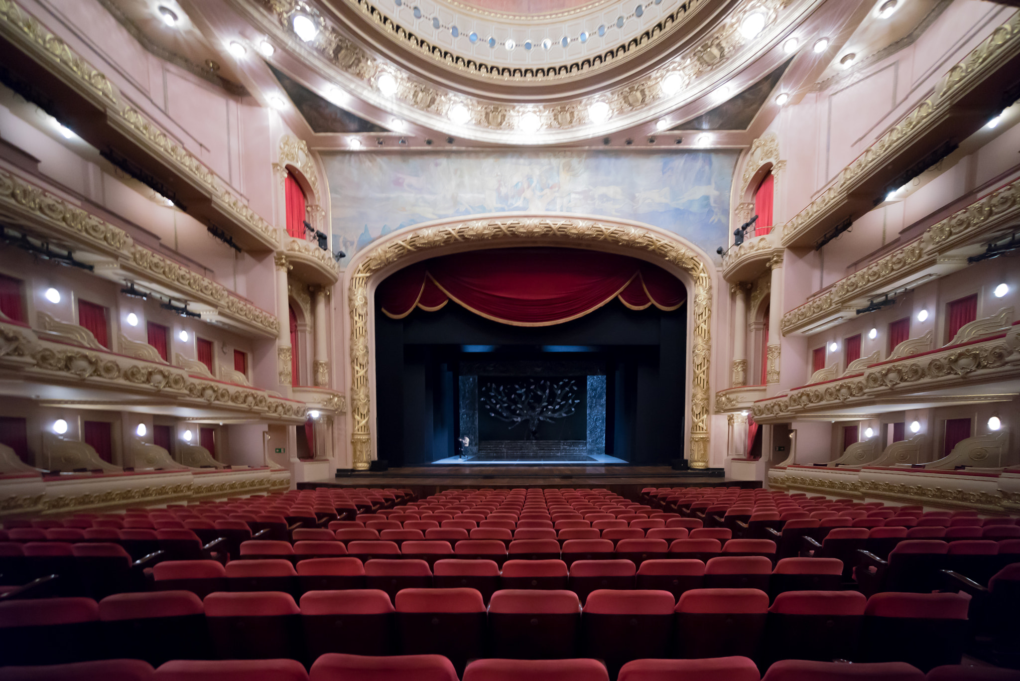 Sony a7R + Sony E 10-18mm F4 OSS sample photo. Municipal theatre of rio de janeiro  photography