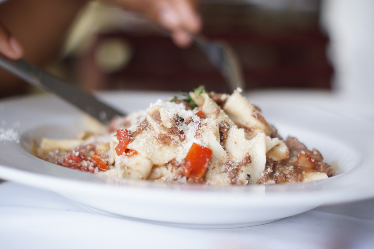 Sony SLT-A77 + Sony DT 50mm F1.8 SAM sample photo. Lasagne photography