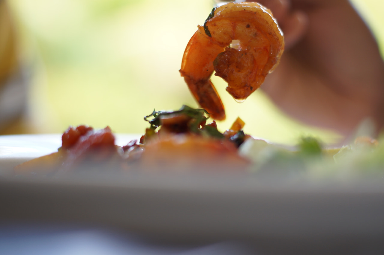 Sony SLT-A77 + Sony DT 50mm F1.8 SAM sample photo. Shrimp photography