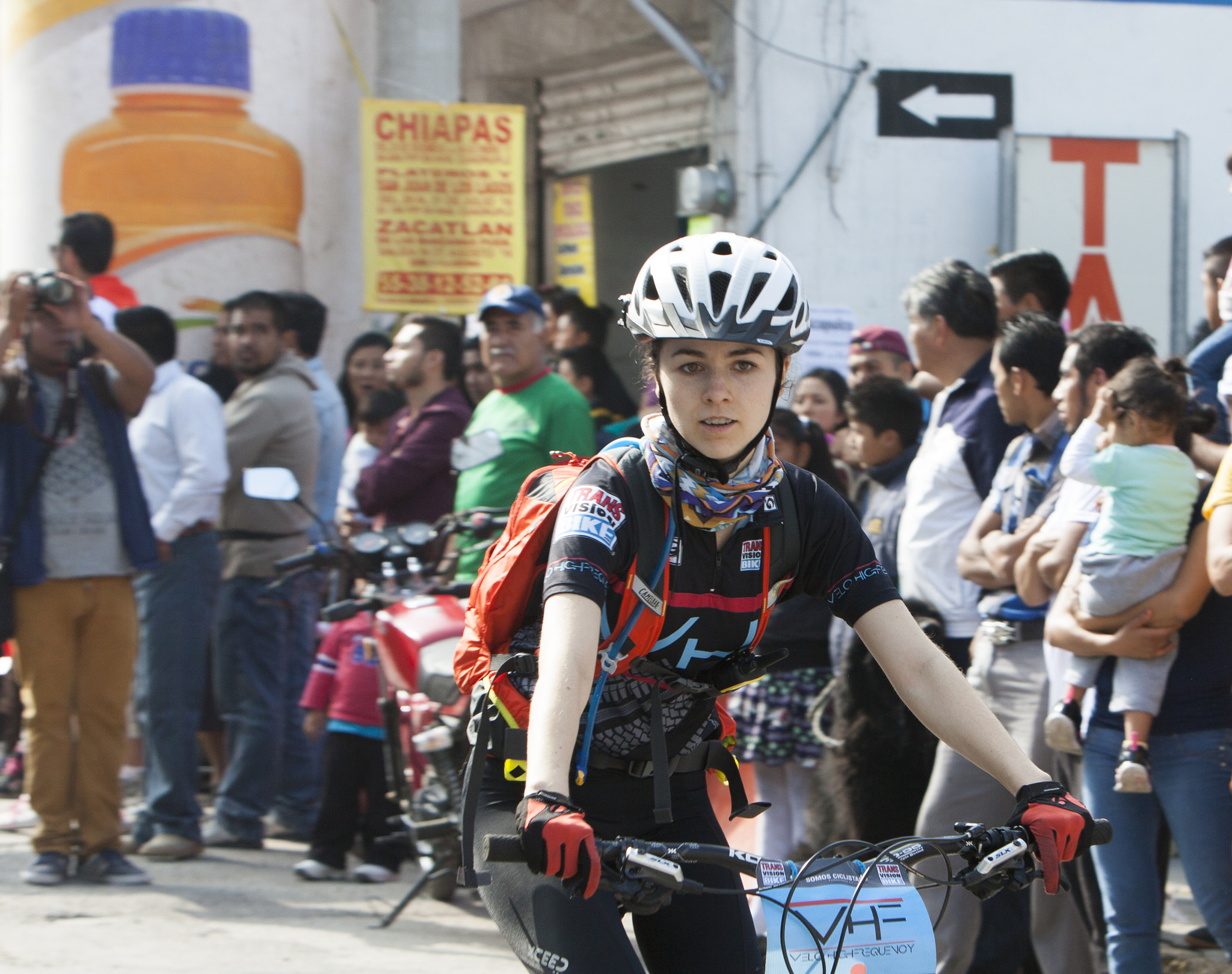Canon EF 70-200mm F2.8L IS USM sample photo. Girl and bike photography