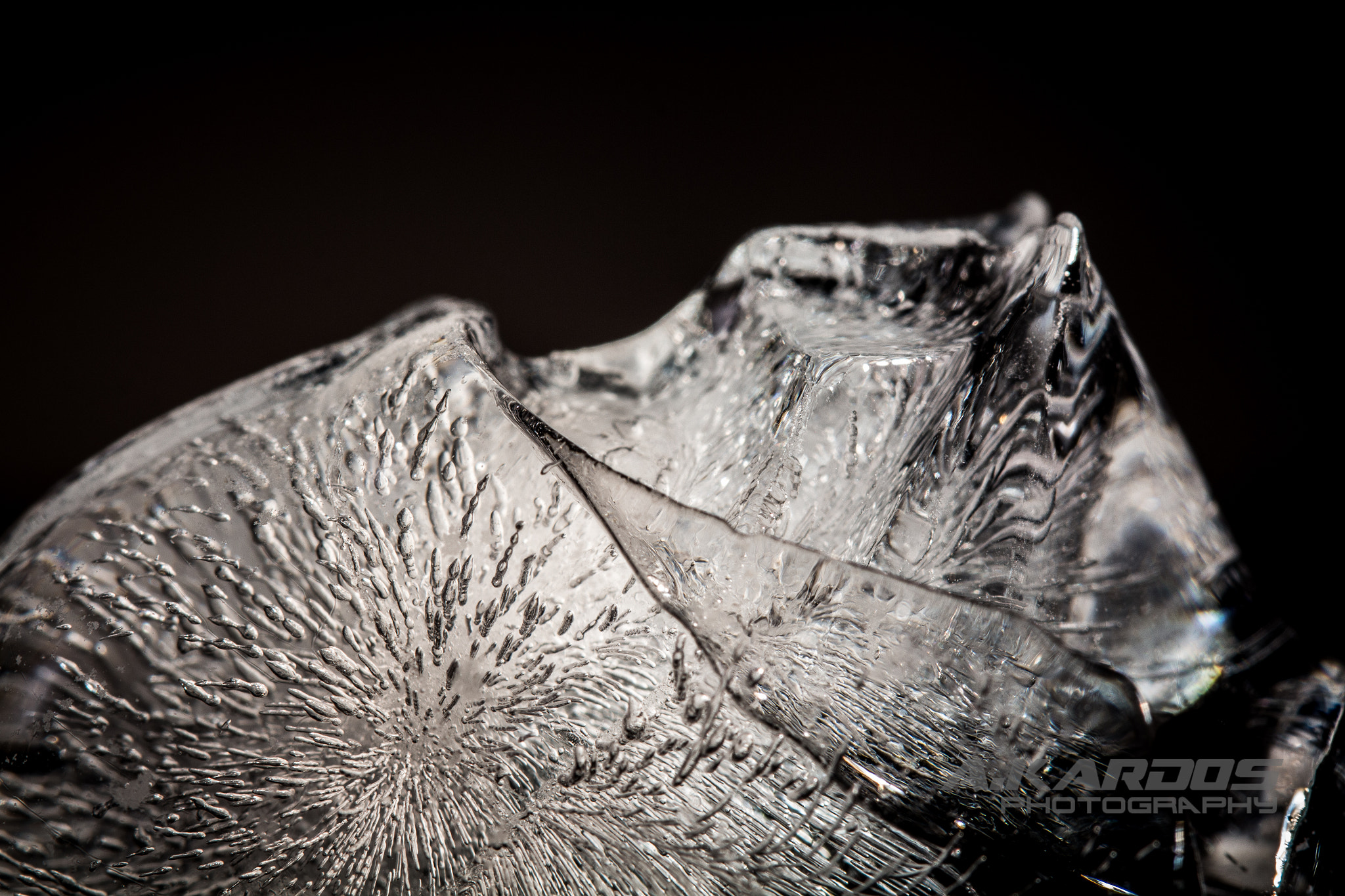 Canon EF 100mm F2.8 Macro USM sample photo. Revenge of the sith - star wars darth vader helmet ice cube photography