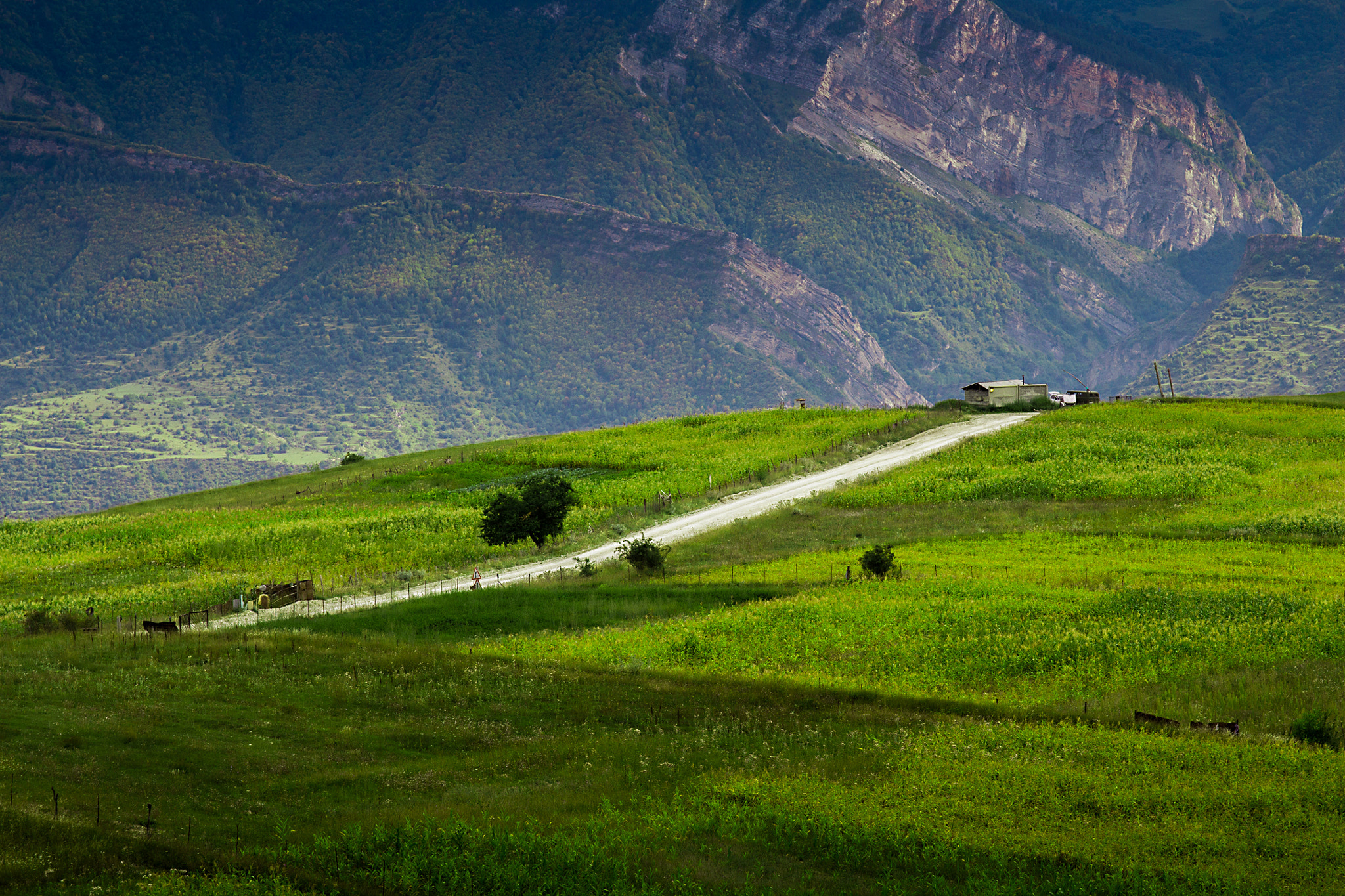 Canon EF 24-70mm F4L IS USM sample photo. Village untsukul. dagestan photography