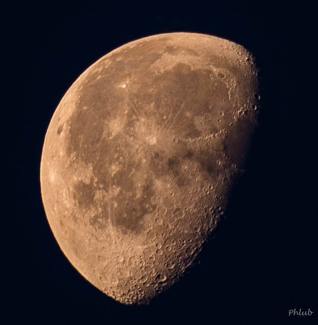 Pentax K-5 II + Pentax smc DA* 300mm F4.0 ED (IF) SDM sample photo. Lune du 27 07 2016 6h42 photography