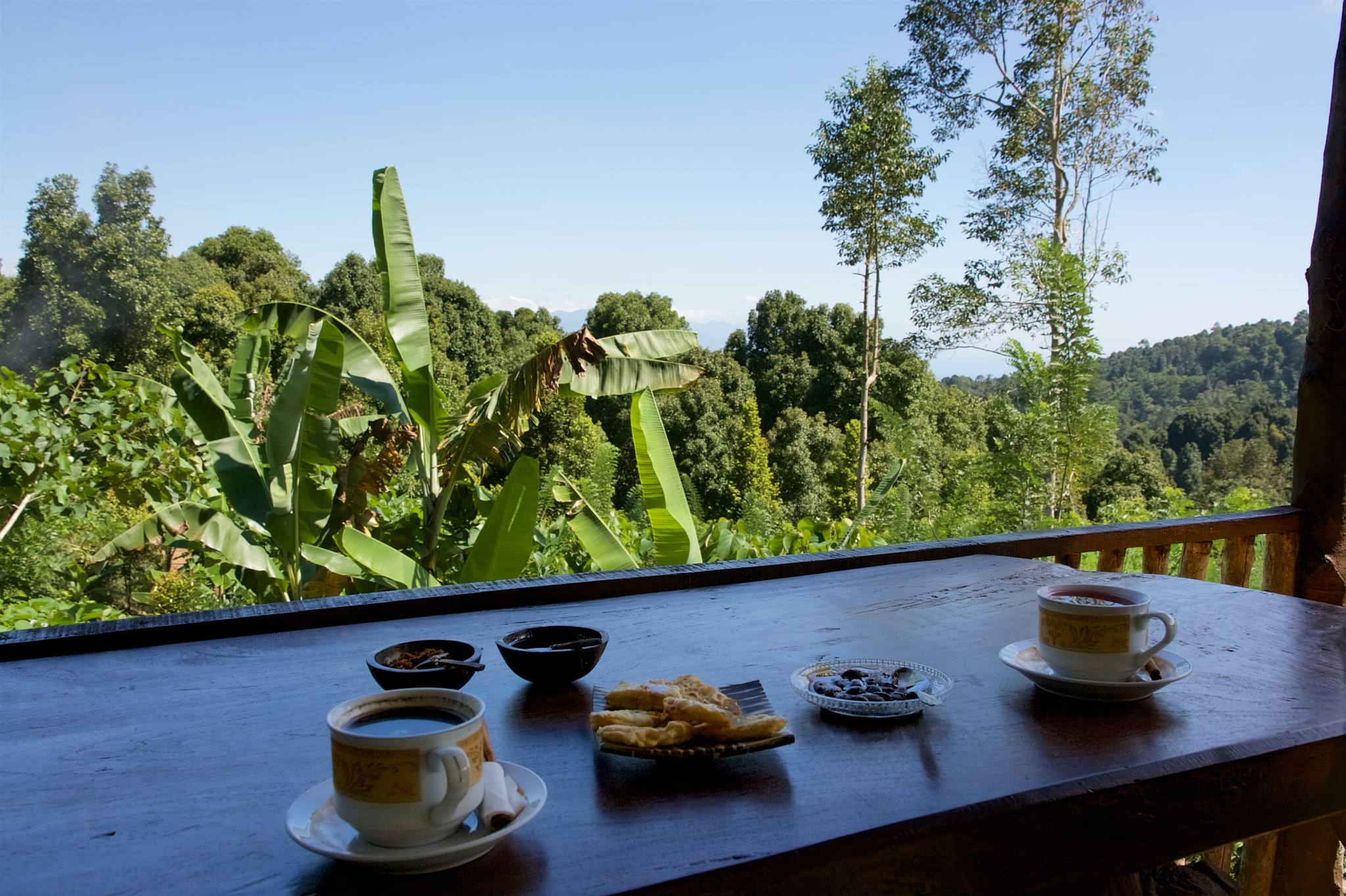 Canon EOS 400D (EOS Digital Rebel XTi / EOS Kiss Digital X) sample photo. Breakfast in bali photography