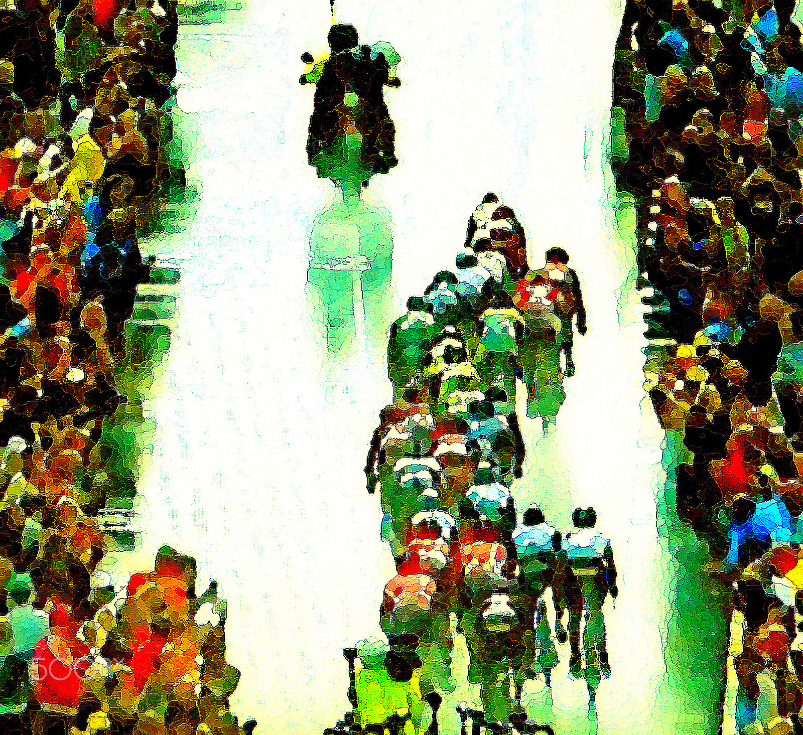 Leica V-Lux 3 sample photo. Tour de france photography