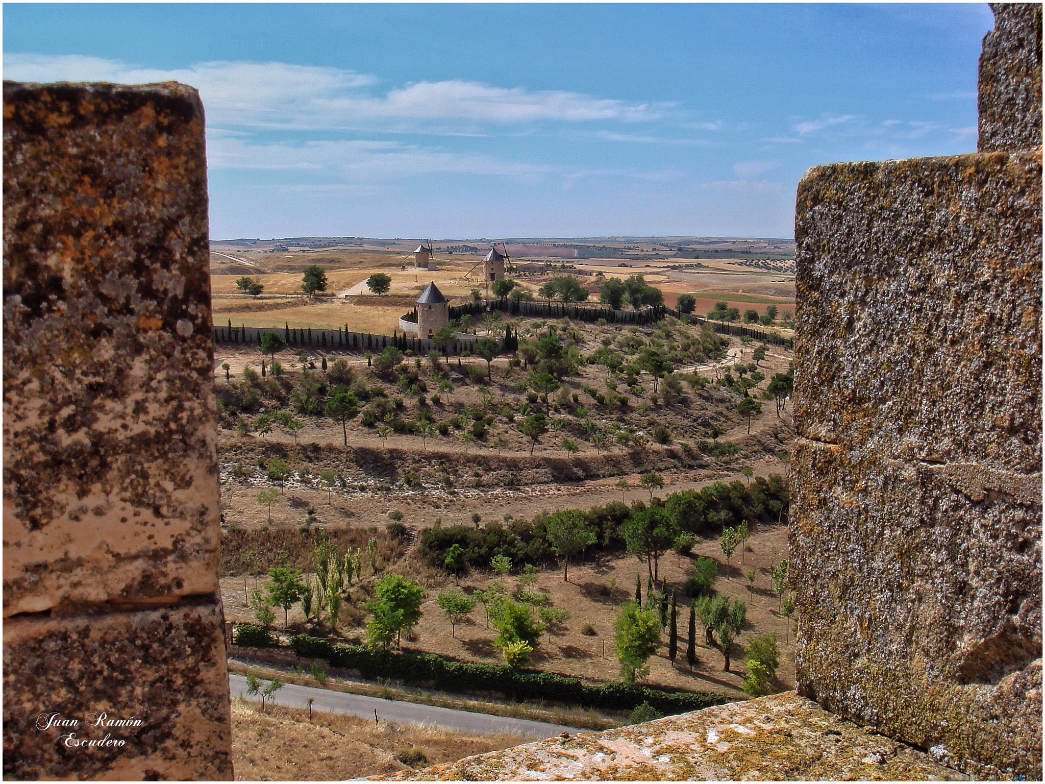 Sony DSC-T50 sample photo. Vistas castillo de belmonte, cuenca, espaÑa photography