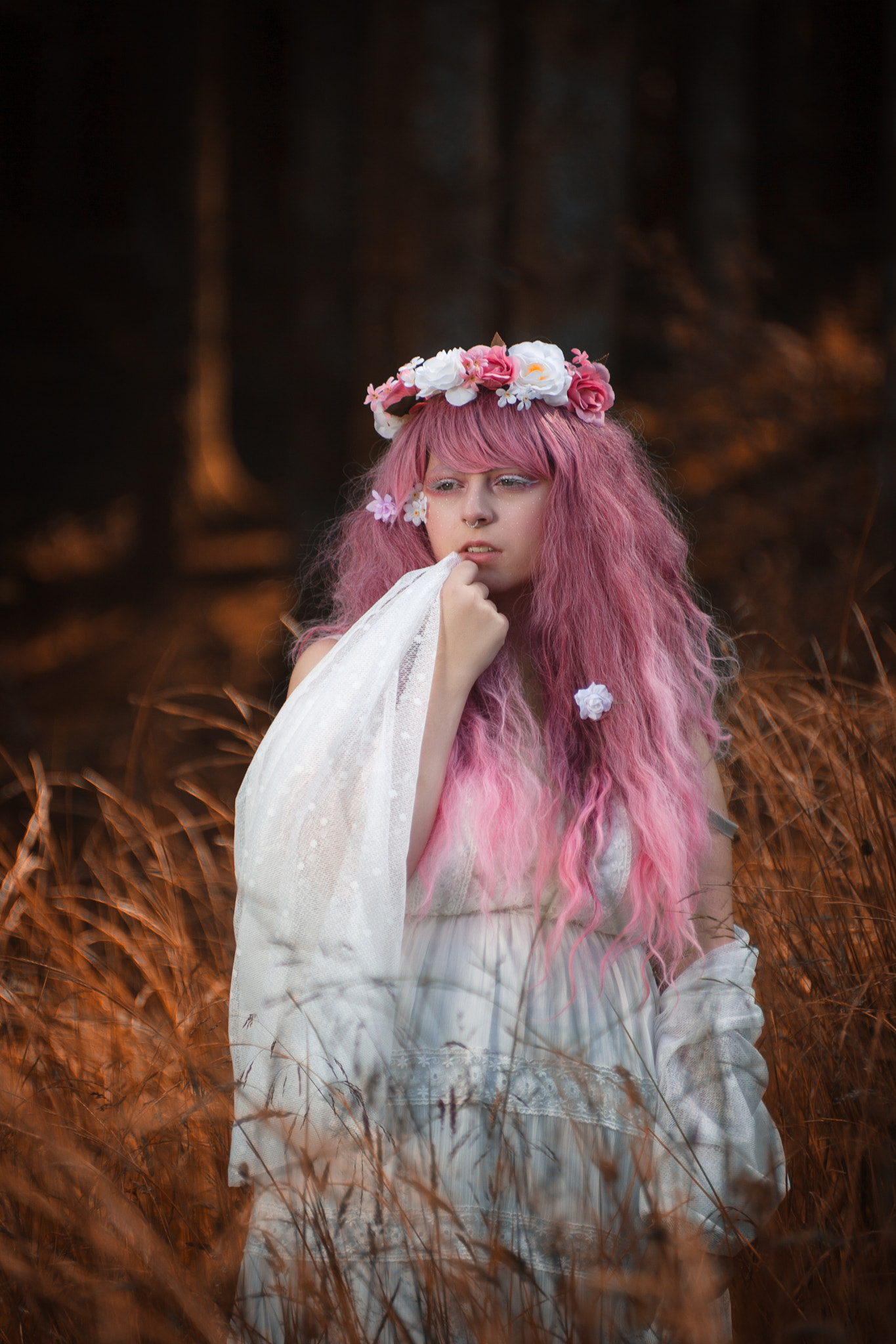 Canon EF 70-210mm f/4 sample photo. Forest girl 2 photography