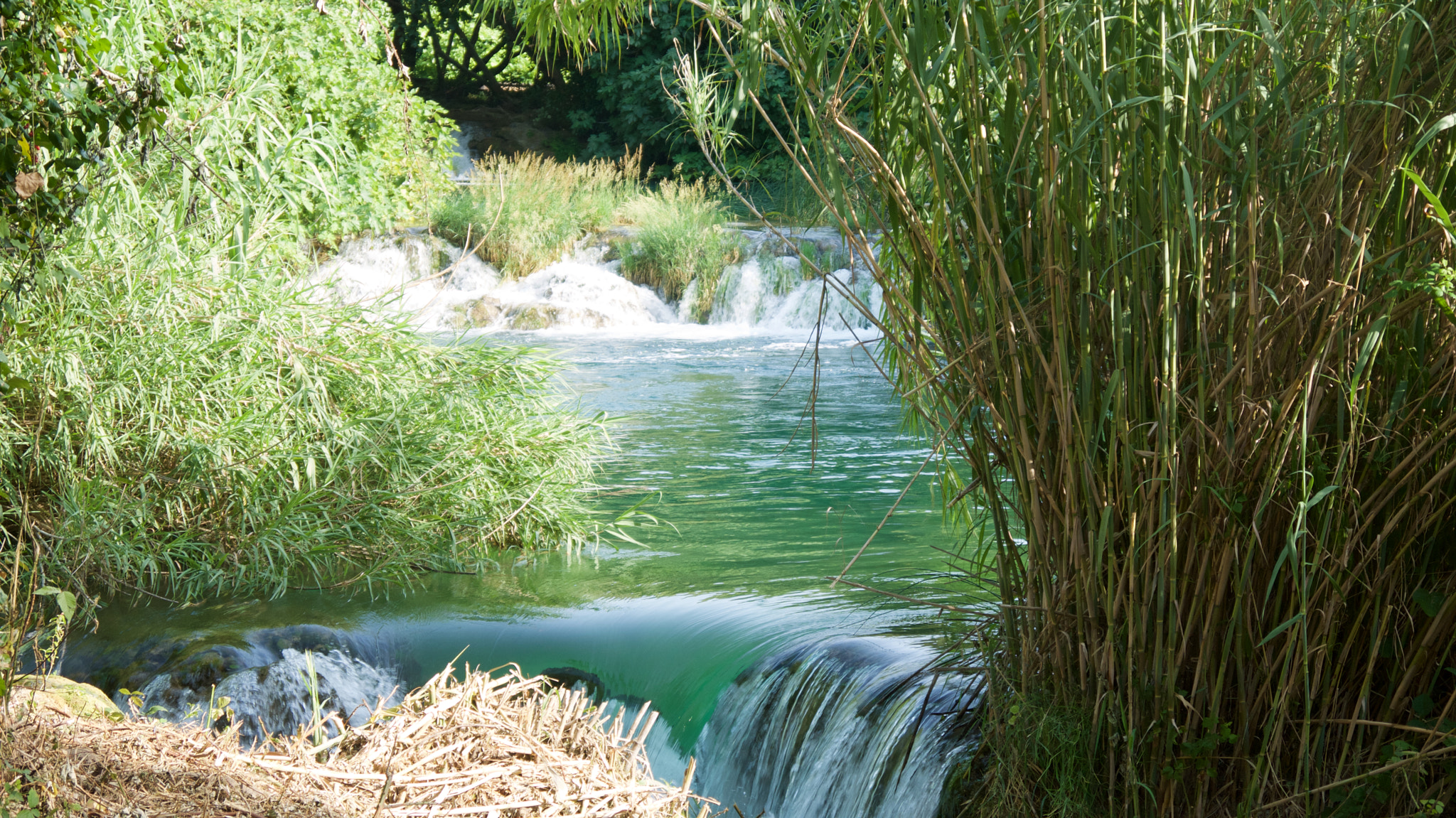 Panasonic Lumix DMC-GF2 + Panasonic Lumix G Vario 14-42mm F3.5-5.6 ASPH OIS sample photo. Krka national park photography