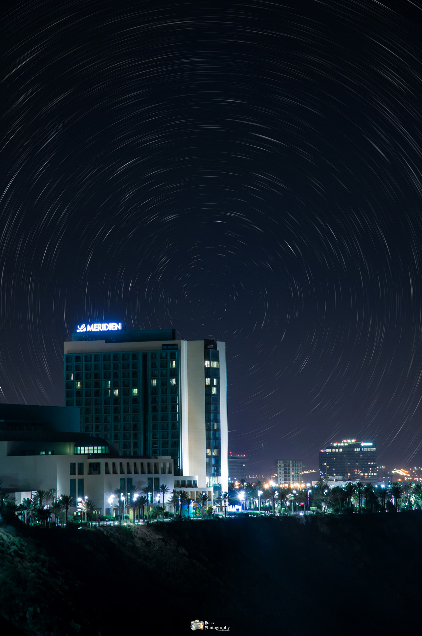 Sony SLT-A55 (SLT-A55V) + Sony DT 16-105mm F3.5-5.6 sample photo. Star trails photography