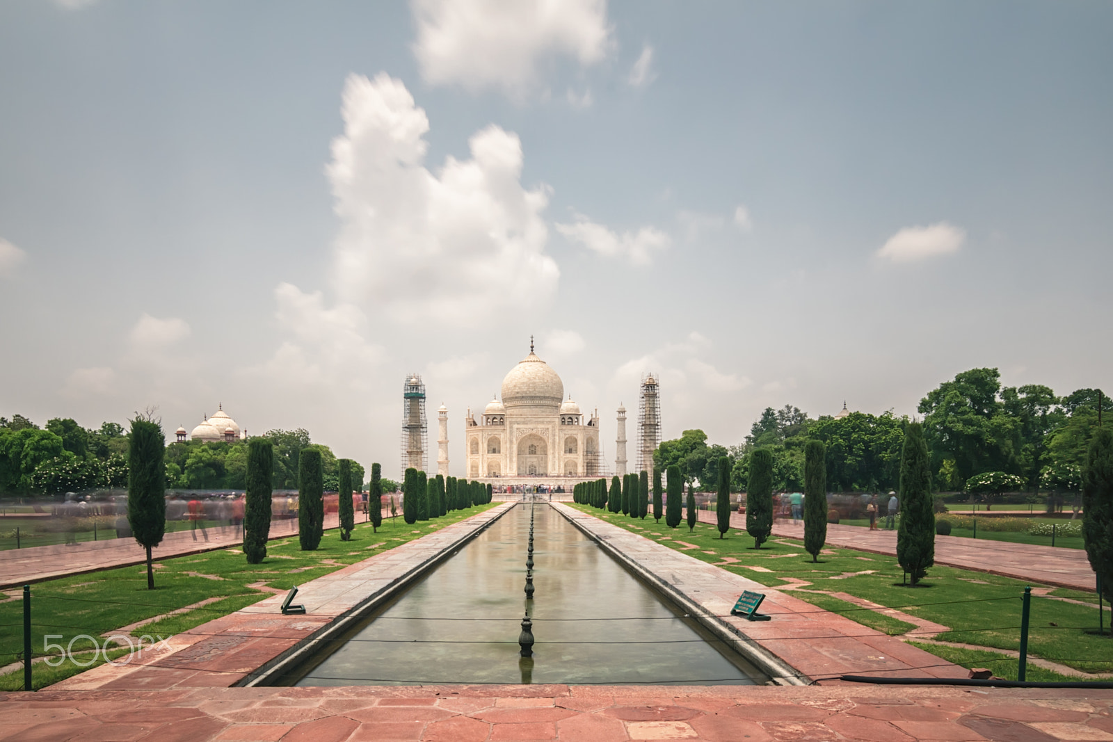 Canon EOS 760D (EOS Rebel T6s / EOS 8000D) sample photo. Taj mahal long exposure photography