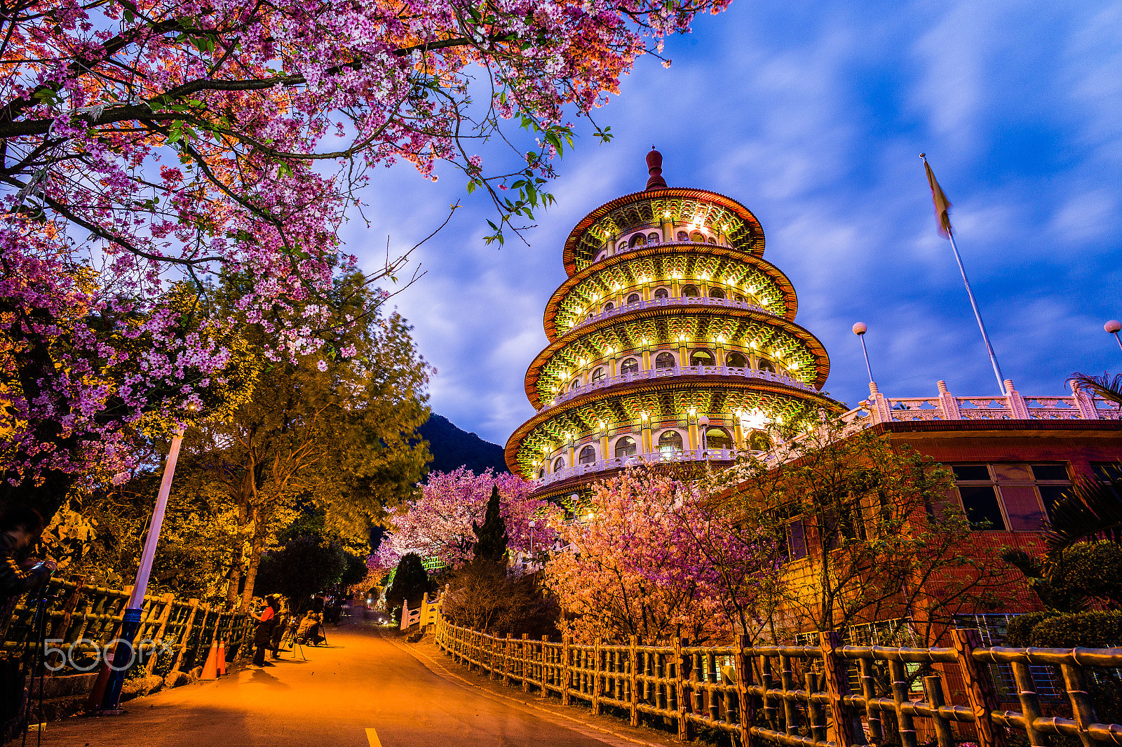 Leica Super-Elmar-M 21mm F3.4 ASPH sample photo. Cherry blossom and the flowing clouds photography