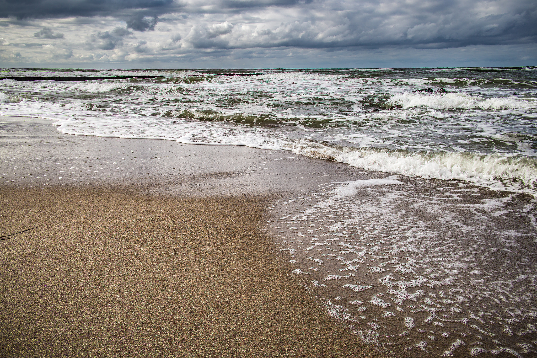 Canon EOS 6D + Canon EF 24-85mm F3.5-4.5 USM sample photo. Dramatic sea photography