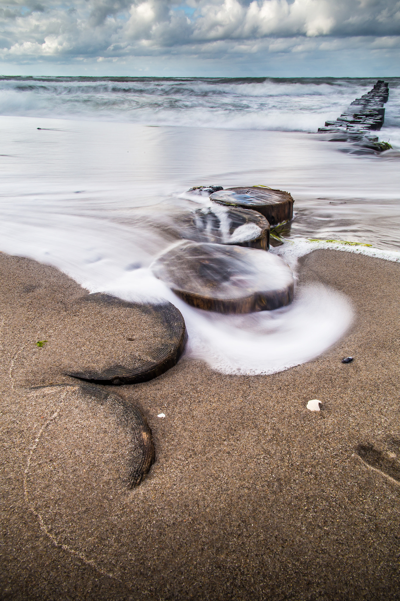 Canon EOS 6D + Canon EF 24-85mm F3.5-4.5 USM sample photo. Dramatic sea photography