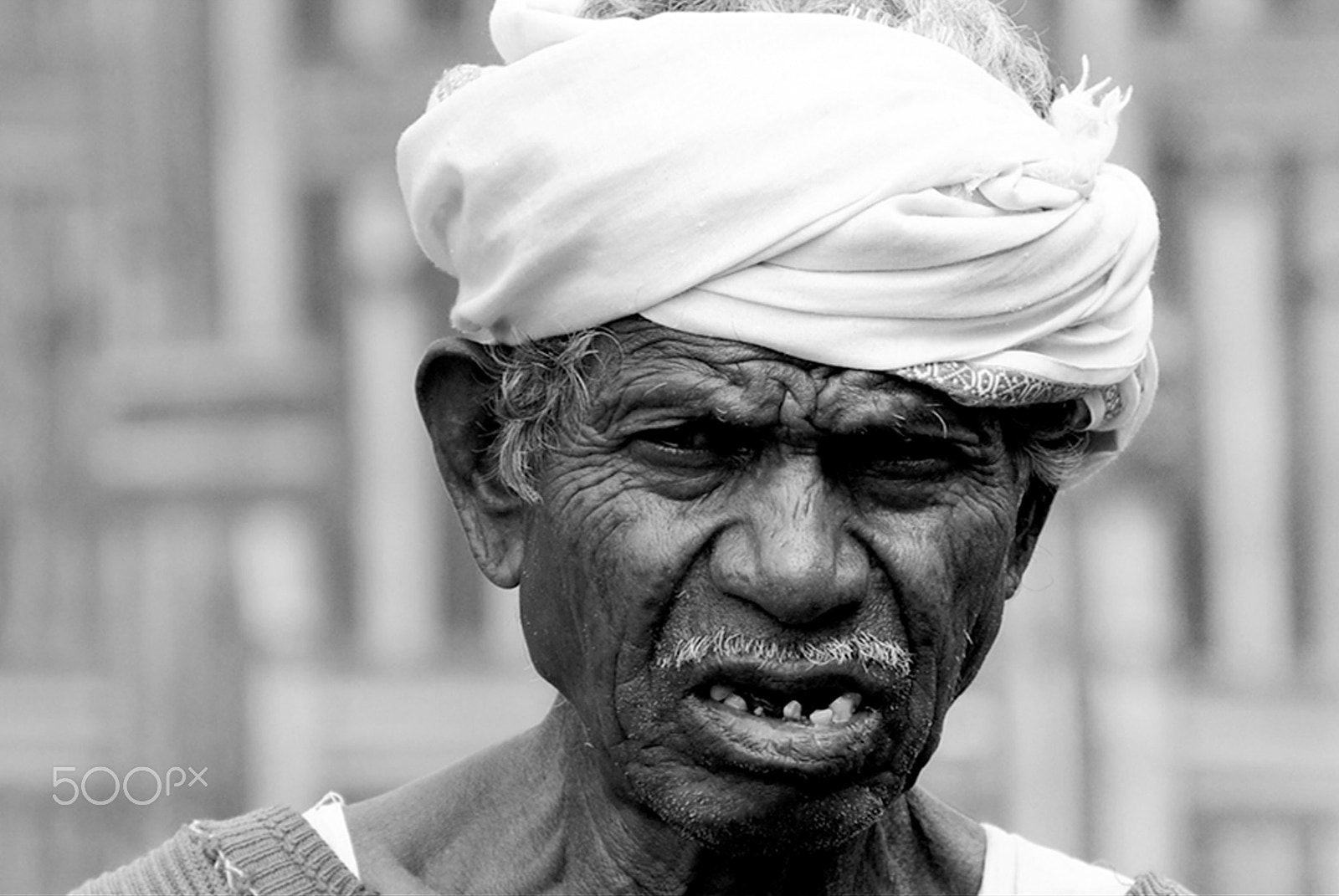 Nikon D3000 sample photo. Facial expression photography