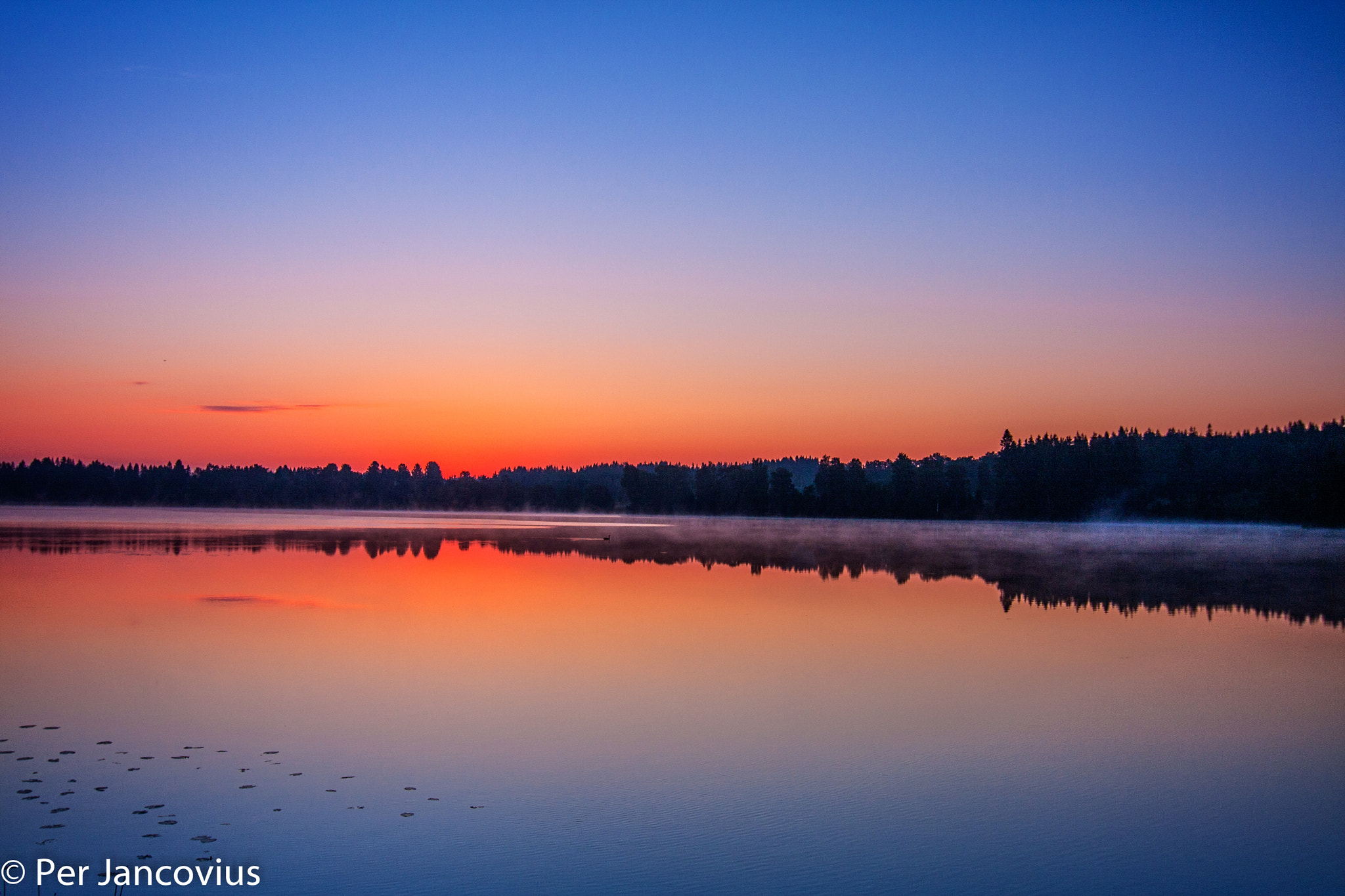 Canon EOS 40D + Tokina AT-X Pro 12-24mm F4 (IF) DX sample photo. Sunrise at lake skrappstadsjön photography