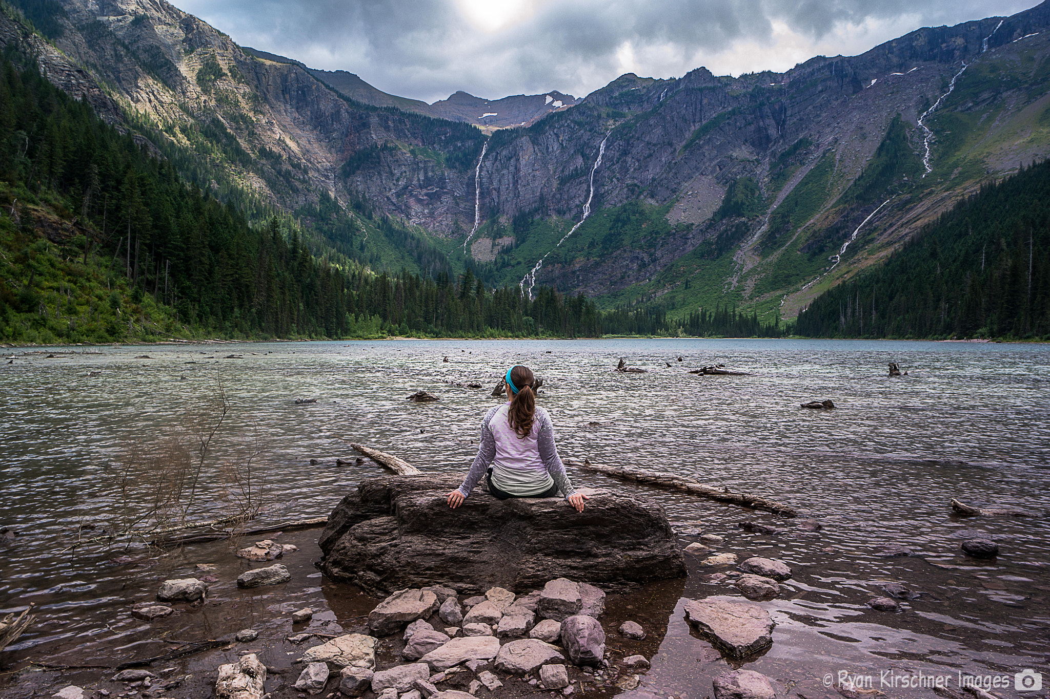 Samsung NX300 sample photo. Avalanche lake, glacier national park photography