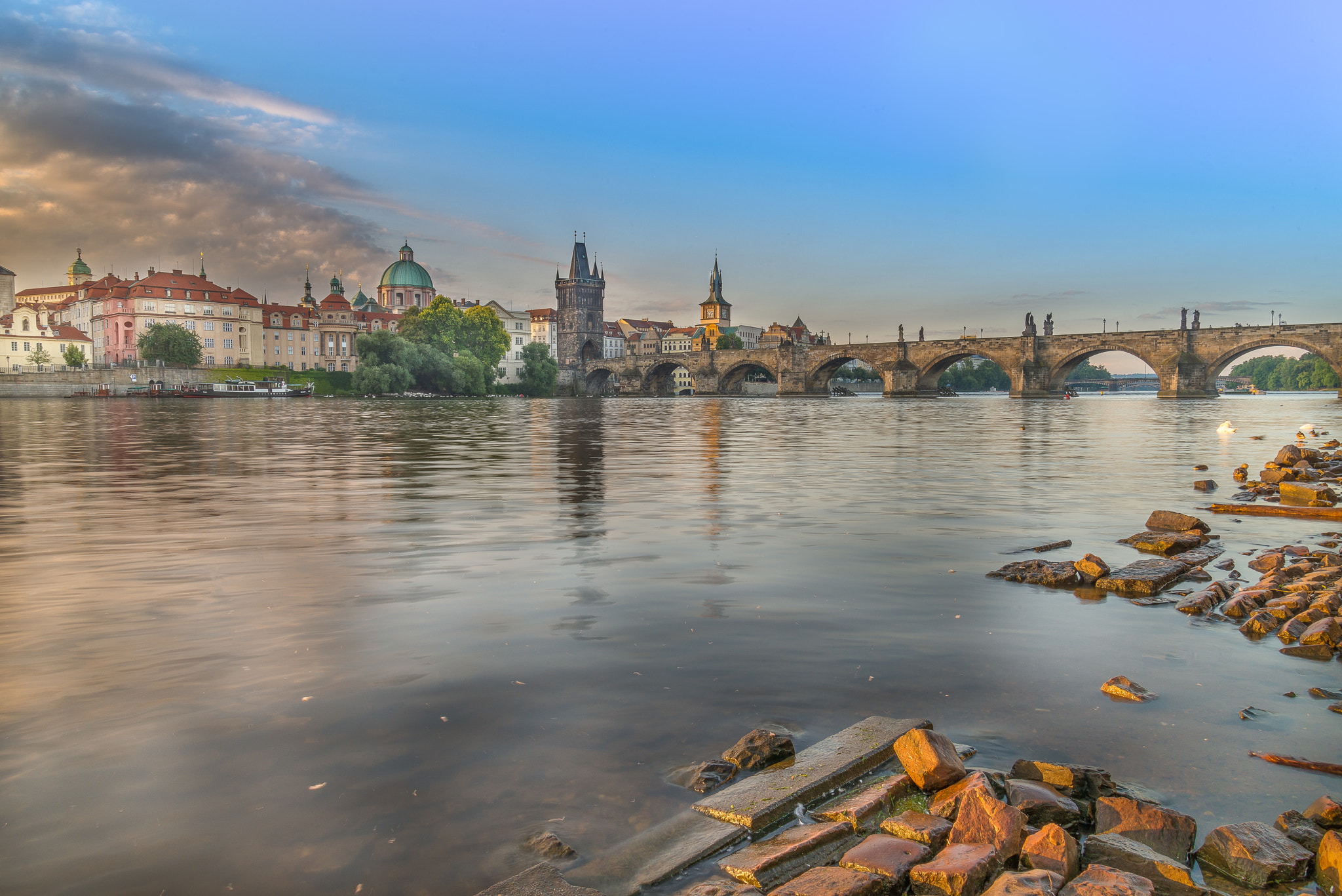 Nikon D800E sample photo. Vltava river photography