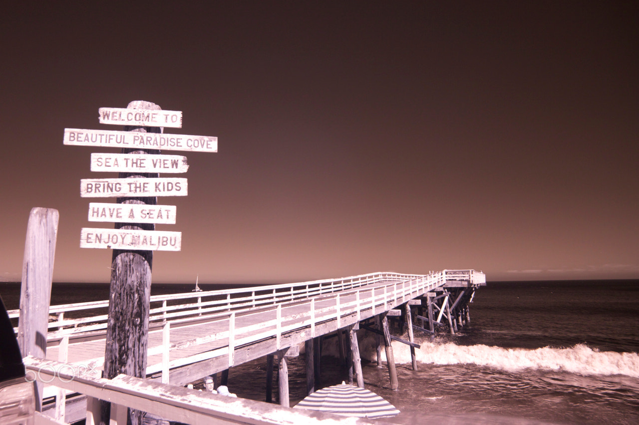 Canon EOS 50D sample photo. Maliby pier photography