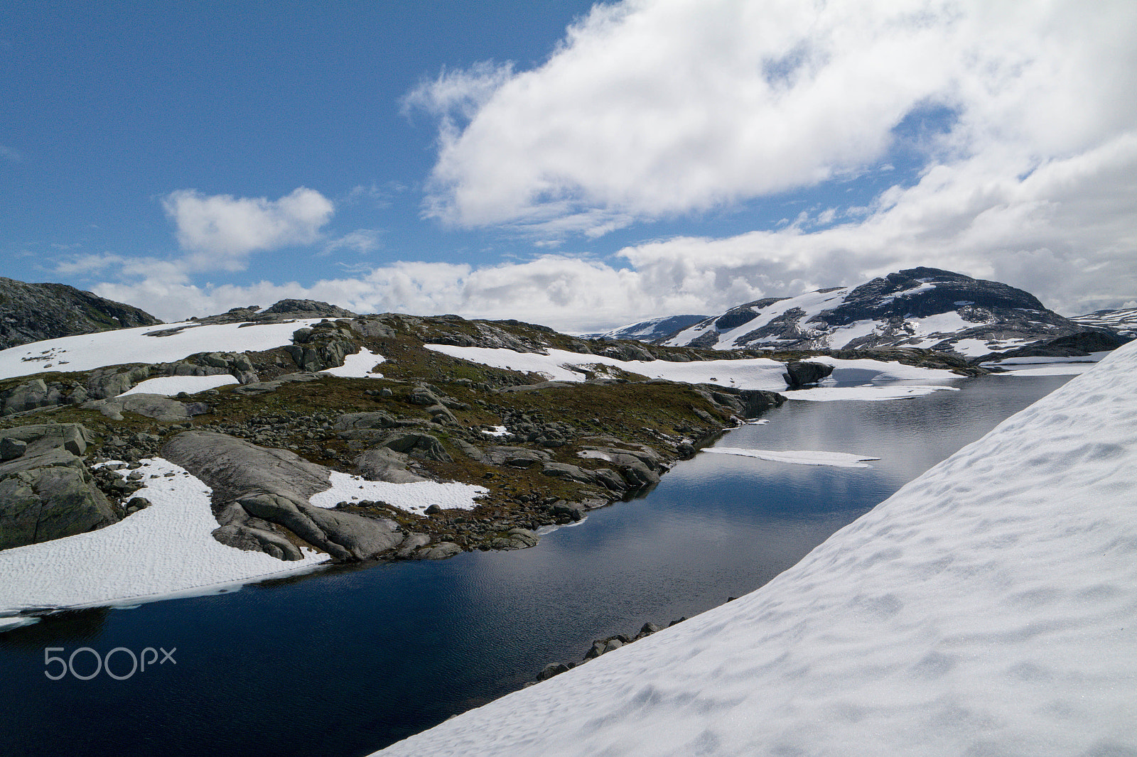 Samsung NX300M sample photo. Water and snow iii osa mountains photography
