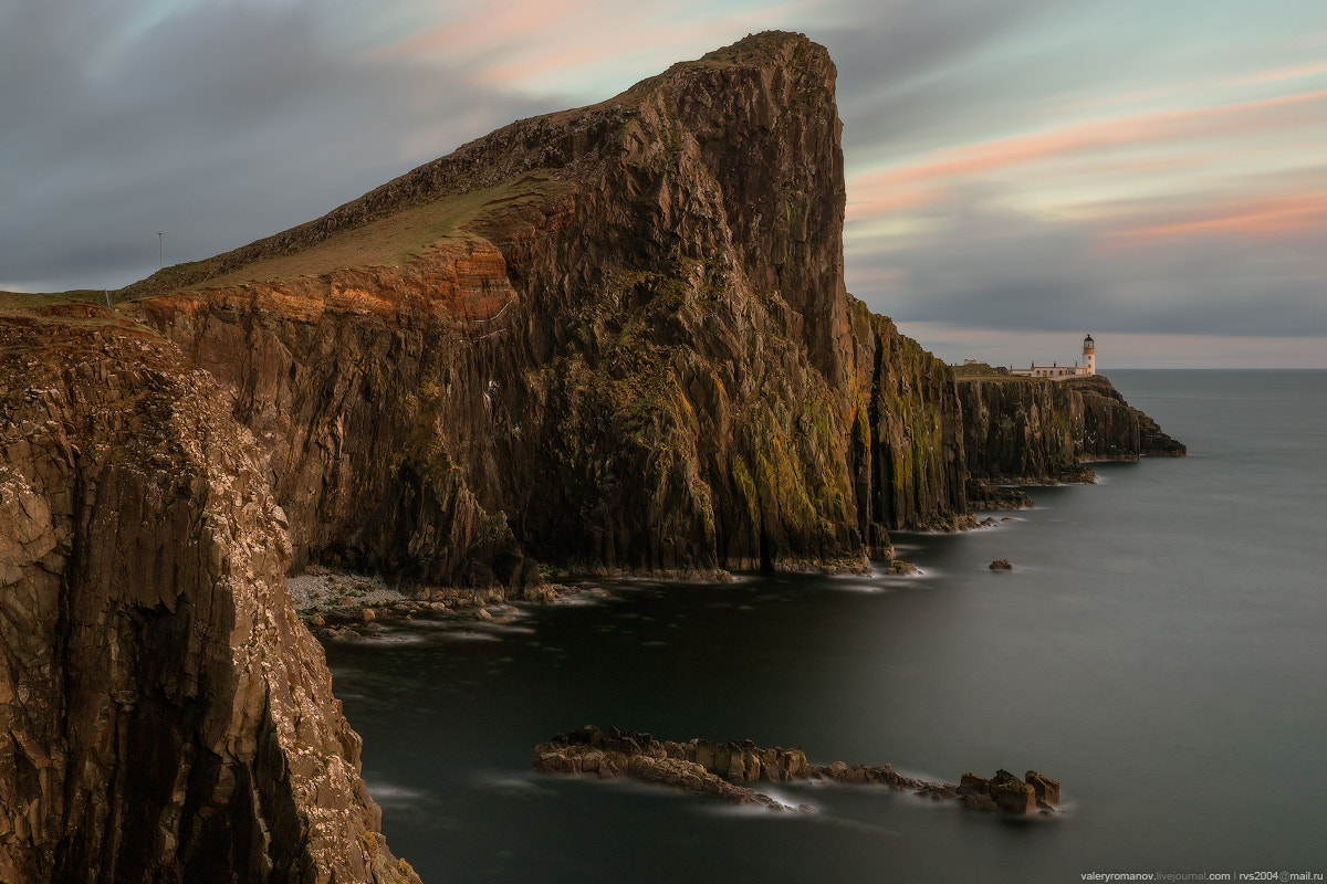 Sony Alpha a99 sample photo. Sunset an neist point photography