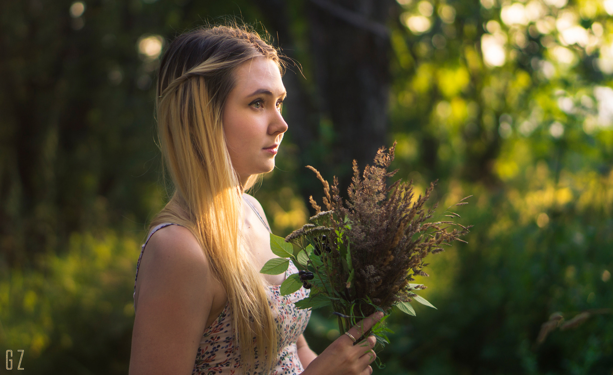 Sony Alpha a5000 (ILCE 5000) + E 50mm F1.8 OSS sample photo. Forest bride photography