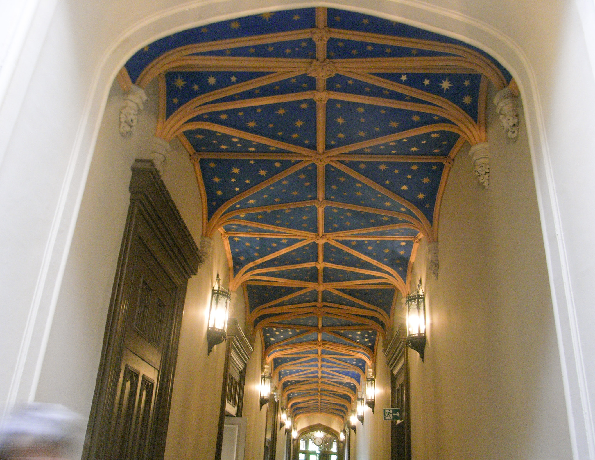 Ricoh Caplio R6 sample photo. Starry ceiling photography