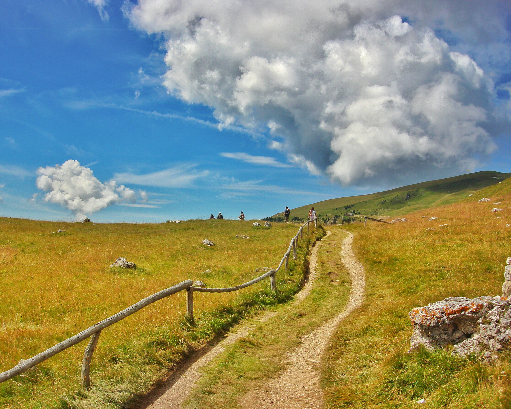 Sony DSC-N2 sample photo. Climb to the puez odle - dolomites photography